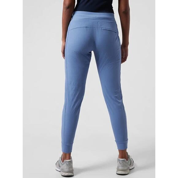 Athleta Trekkie Mid Rise Legacy Jogger in Cottage Blue - Picture 2 of 9